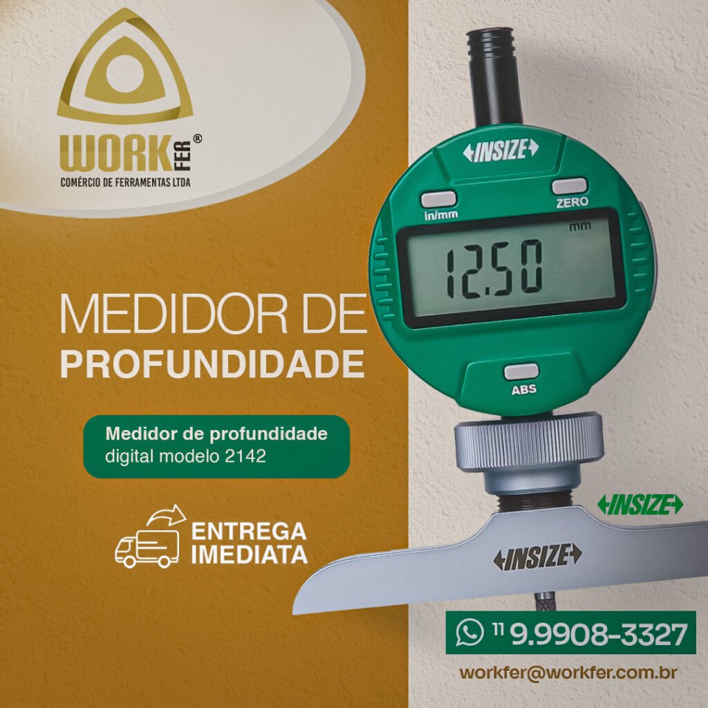 Instrumento de medição (Medidor de Profundidade)