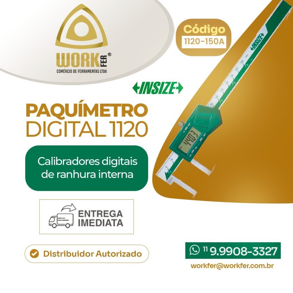 Instrumento de medição (Paquímetro Digital 1120)